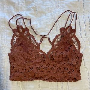 Free People Burnt Orange Bralette